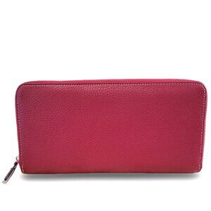 Dante RFID Leather Zip-Around Wallet Wristlet